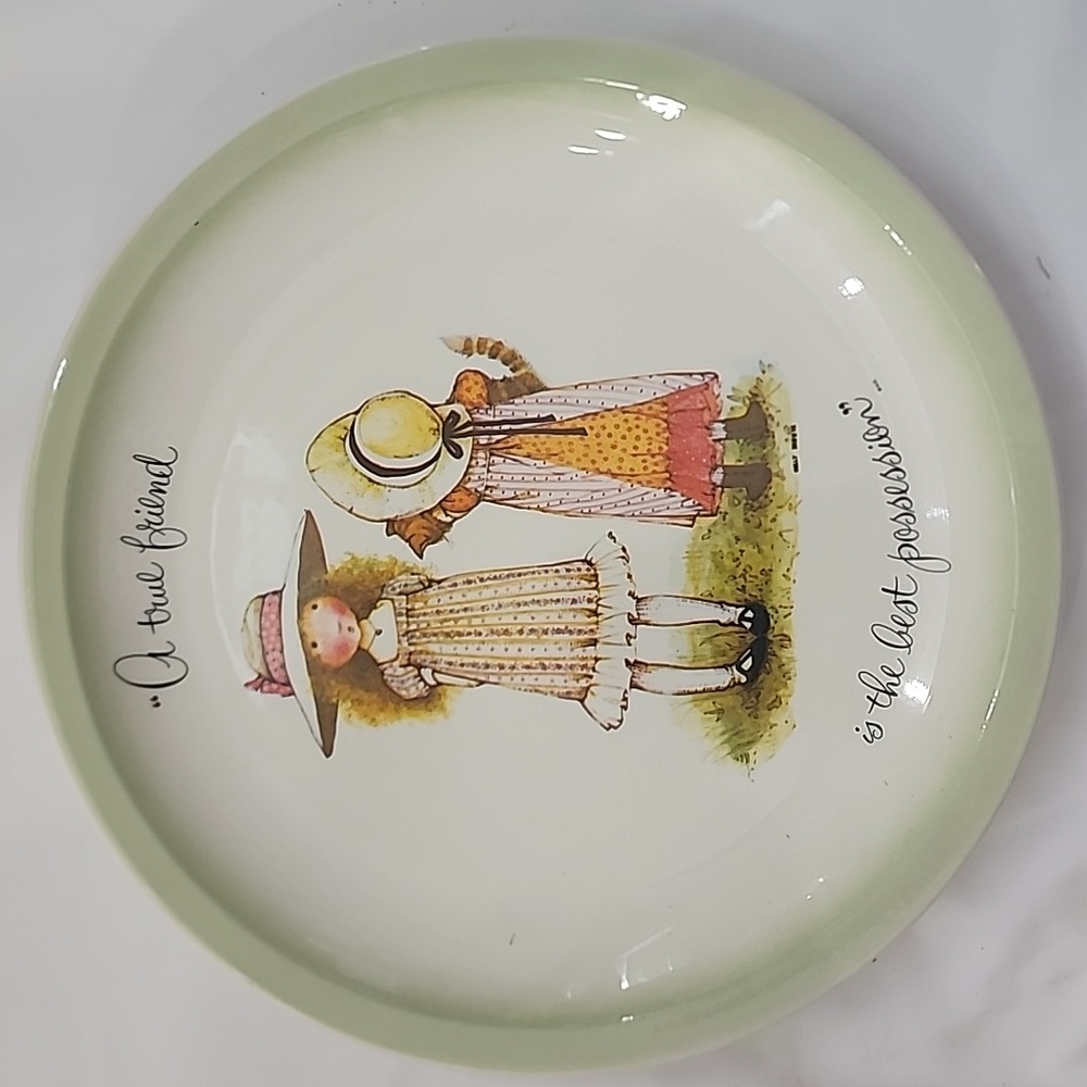 Vintage 1970s American Greetings Holly Hobbie Collector Edition Plate